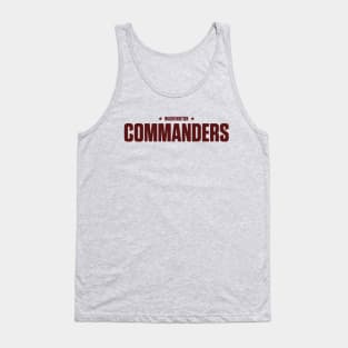 Washington Commanders Tank Top